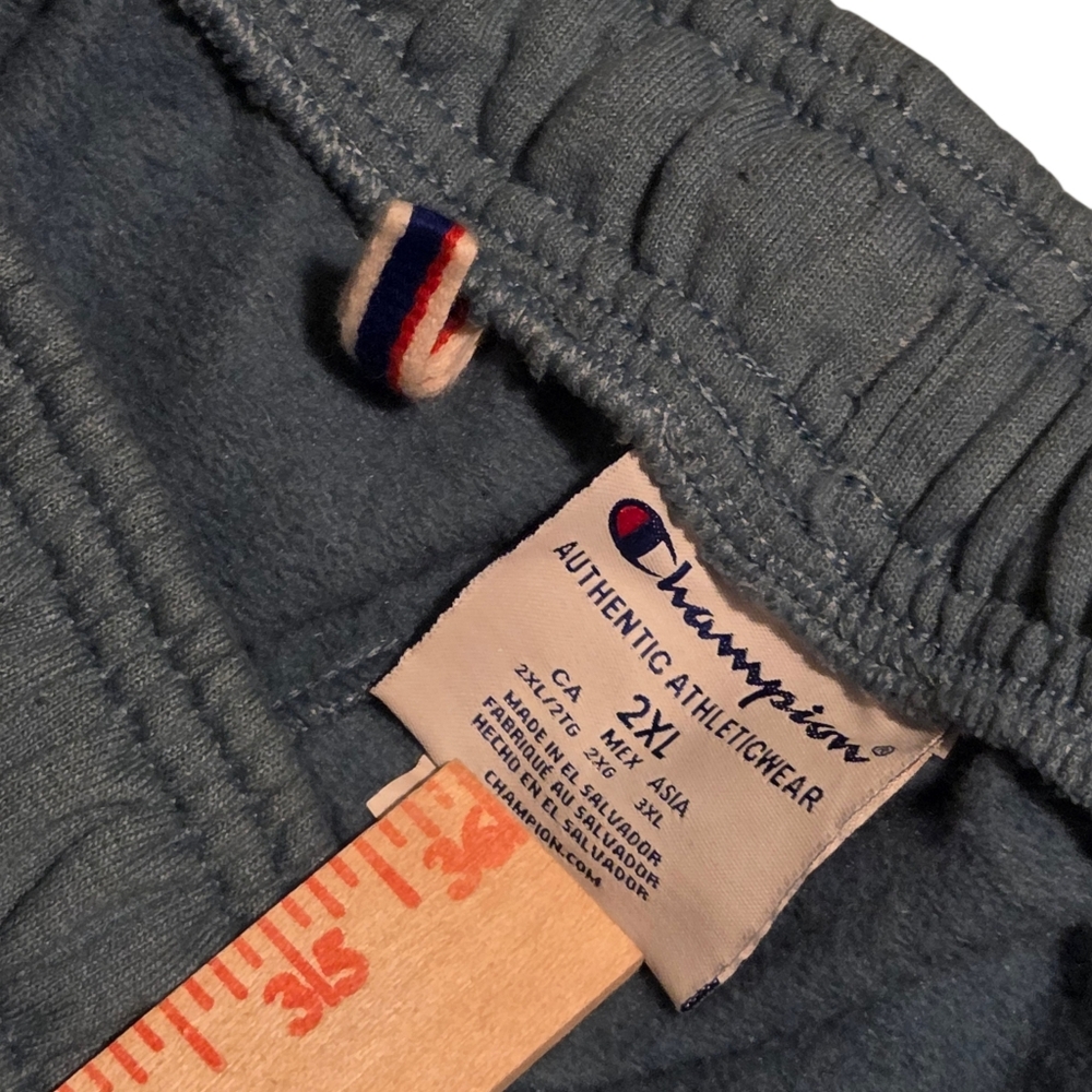 Champion Powerblend Graphic Jogger Sweatpants Light Blue Men’s Size 2XL - Picture 7 of 8